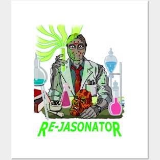 Jason as the Re-Animator Posters and Art